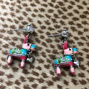 Betsey Johnson piñata earrings 🪅
